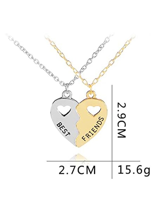 Generic - BFF Necklaces for 2 Split Heart Necklace - Image 1