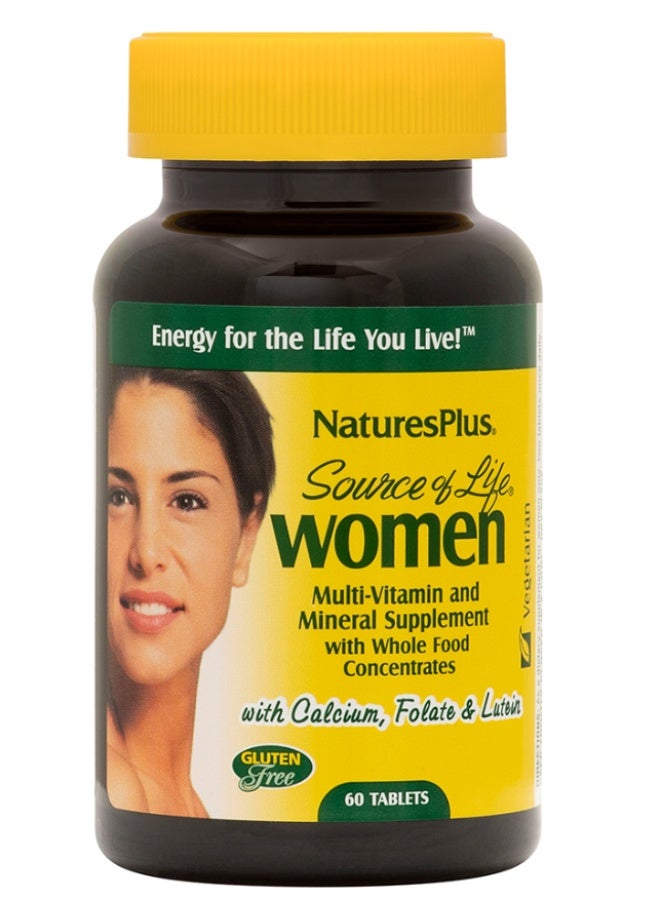Natures Plus Source Of Life Women's Multi Vitamin 60's