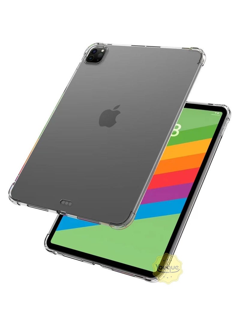 Youque Clear Case for iPad Pro 13 Inch Case (2024), Slim Lightweight Transparent Soft Cover - Image 2
