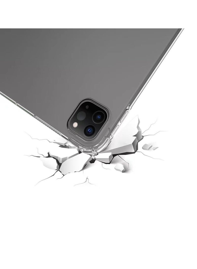 Youque Clear Case for iPad Pro 13 Inch Case (2024), Slim Lightweight Transparent Soft Cover - Image 4