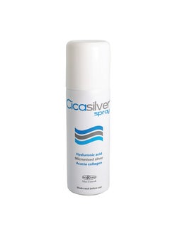 CicaSilver Spray – Advanced Wound Healing & Burn Treatment with Micronized Silver, Hyaluronic Acid, 125 ml