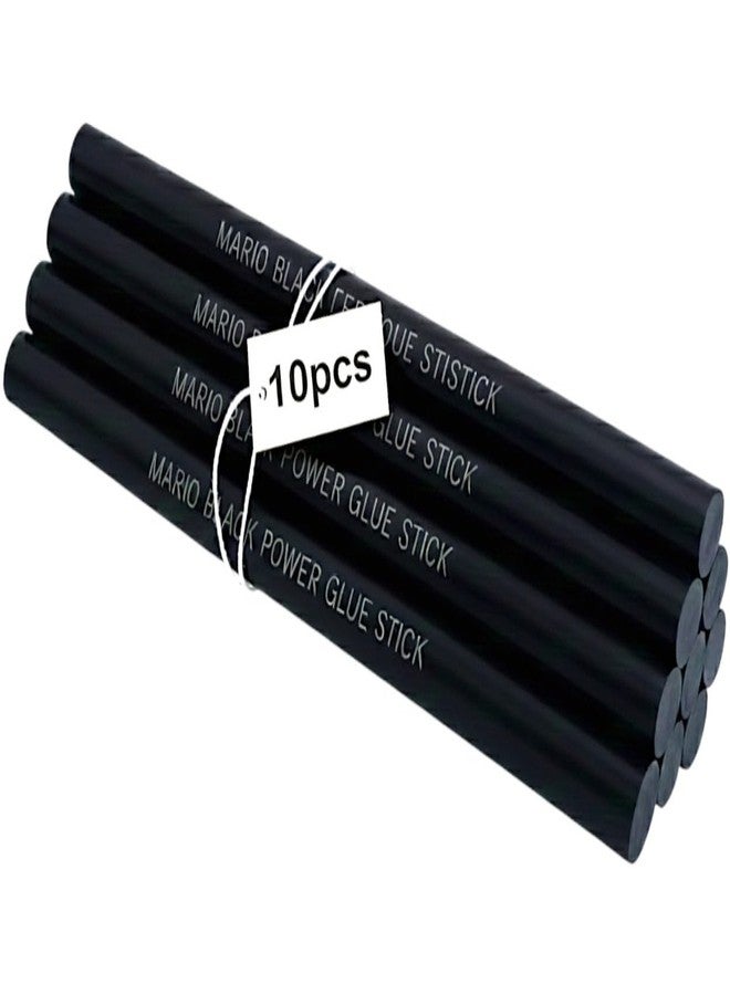 ماريو أعواد غراء ماريو بلاك باور الساخن 11 مم × 220 مم (عبوة من 10) | لاصق صناعي فائق القوة | غراء عالي التحمل وذو قوة لصق عالية للخشب والبلاستيك والمعادن والأقمشة | للاستخدامات اليدوية والحرفية والمهنية - Image 1