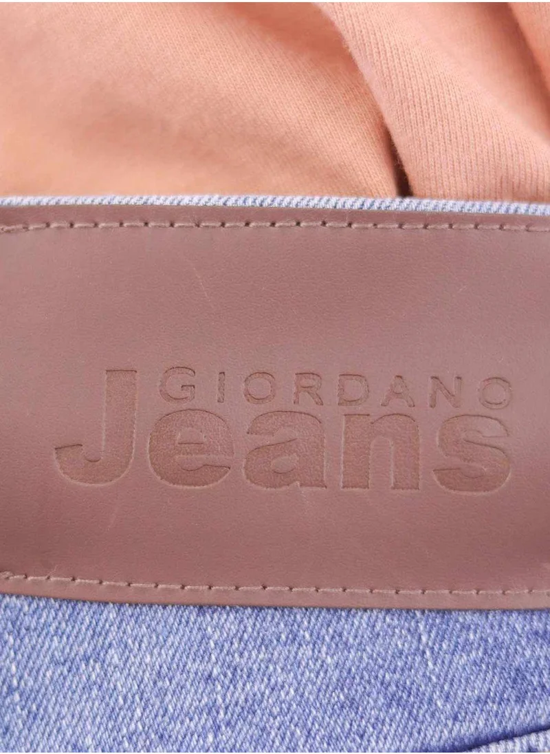 GIORDANO Men's Denim Low Rise Skinny Tapered Fit Jeans