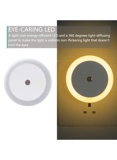 Chabeia 2 Pack LED Night Light Plug-In with Smart Sensor – Warm White Sleep Light for Kids, Hallways, Toddler Beds, Stairs – Ideal for Home Safety & Comfort  - Image 3