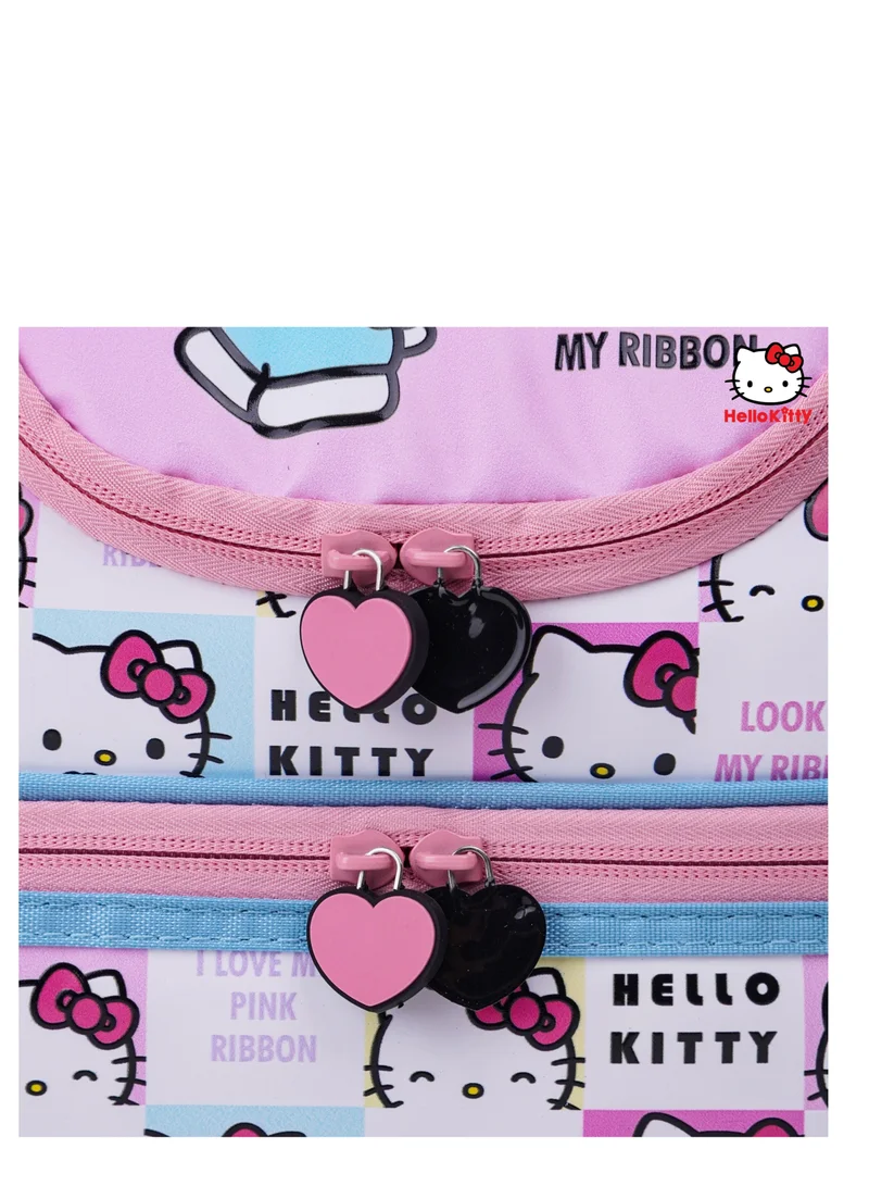 Sanrio Sanrio Hello Kitty Look At My Ribbon Dual Compartment Lunch Bag