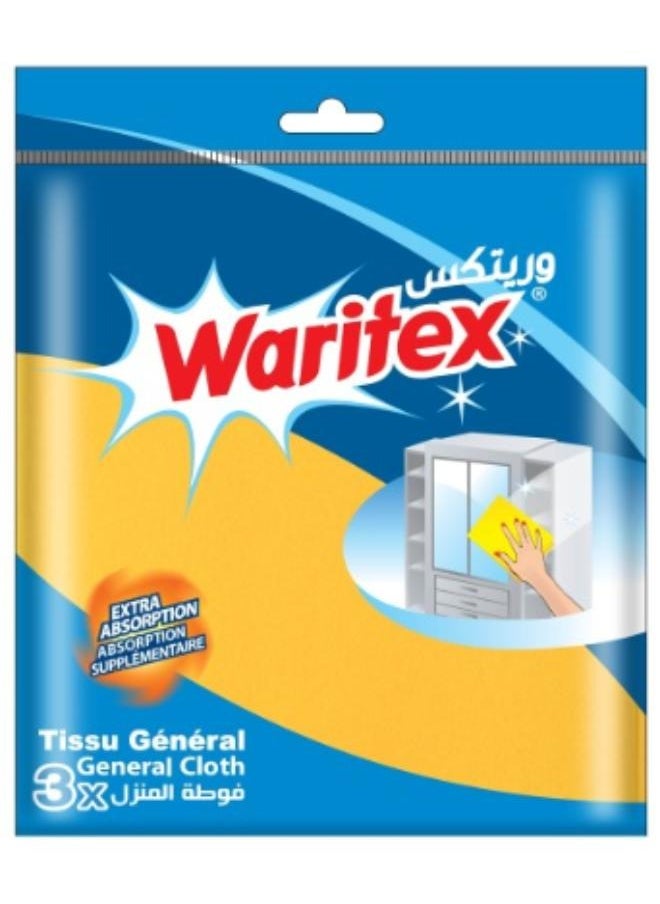 Waritex - Multi-Purpose cleaning cloth (3 Pcs.) - Image 1
