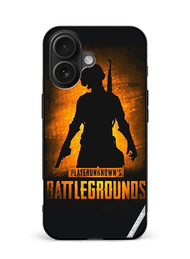 VR CREATIVE Protective Case Cover For Apple iPhone 16 Pubg Design Multicolour