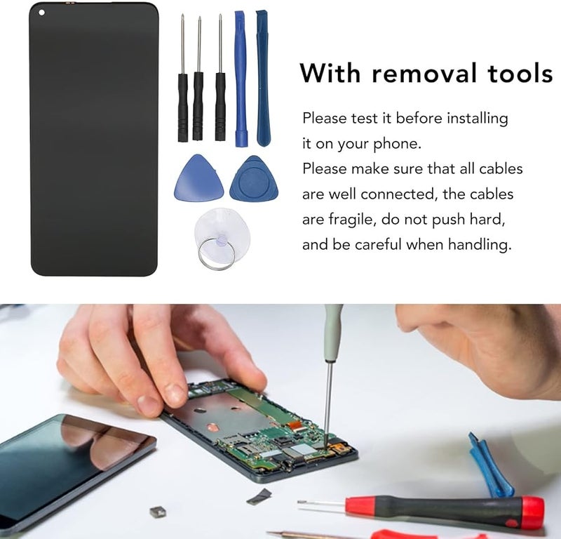 Note 9 LCD Screen Replacement Digitizer Assembly with Repair Tools for 10X 4G Mobile Phone - Image 4