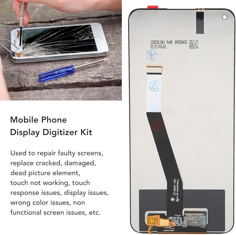 Note 9 LCD Screen Replacement Digitizer Assembly with Repair Tools for 10X 4G Mobile Phone - Image 3
