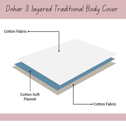 RUSTIC LINEN Super Soft Microfiber Cotton Printed Lightweight Single Dohar | Reversible Microfiber Cotton Dohar 57x87(Inches), 144TC Cotton Single Dohar,Dohar for Single Bed (Pink, Single) - Image 3