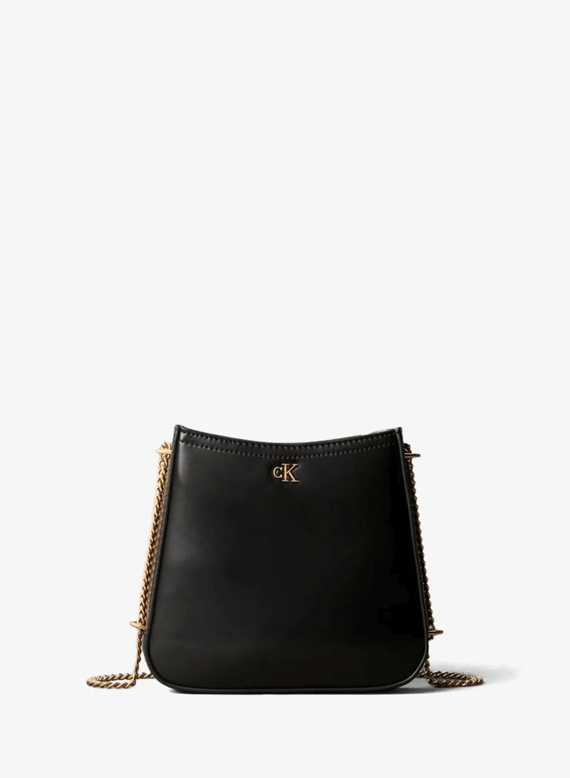 Monogram Chain Saddle Bag