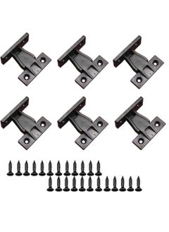 Excefore 20 Pairs Push In Plinth Panel Furniture Connectors Bracket Fixings With 80 Screws For Furniture Installation Move The Panel  - Image 1