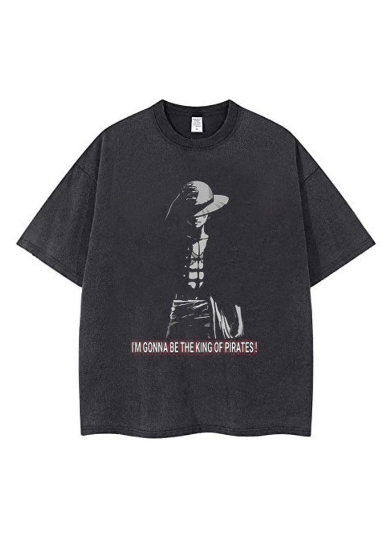 KUYING New One Piece vintage T-shirt  - Image 1