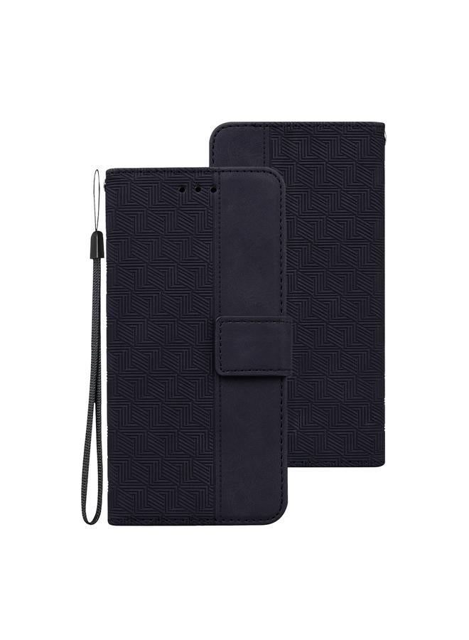 اس-توب جراب لهاتف Huawei P smart 2021 / Y7a جراب هاتف جلدي منقوش هندسيًا - Image 2