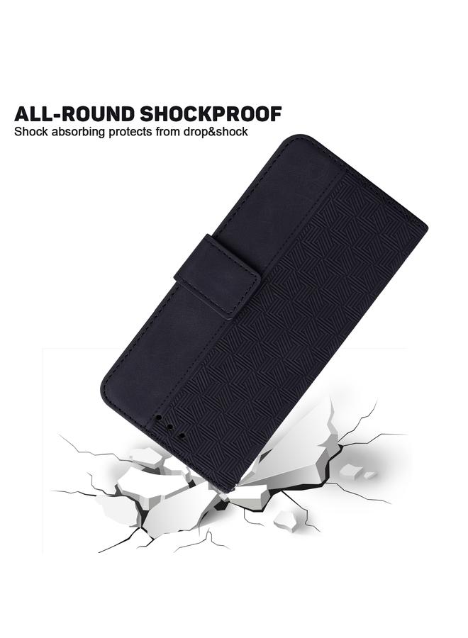 اس-توب جراب لهاتف Huawei P smart 2021 / Y7a جراب هاتف جلدي منقوش هندسيًا - Image 5