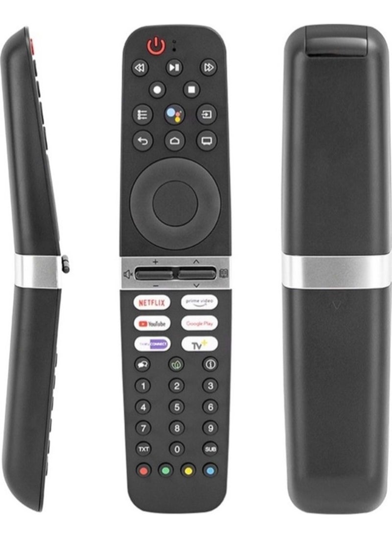 Rewel - Arçelik Netflix Prime Video-Beınconnect Google Play Button LCD LED TV Remote Control Without Microphone 124089 - Image 1