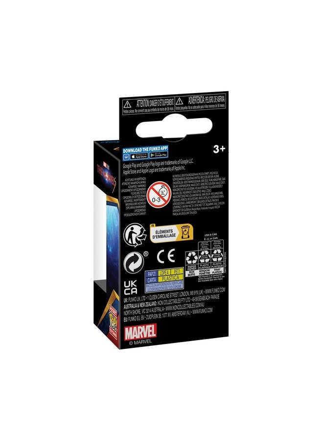 Funko POP! Keychain: The Marvels - Photon Novelty Keyring - Collectable Mini Figure - Stocking Filler - Gift Idea - Official Merchandise - Movies Fans - Backpack Decor - Image 3