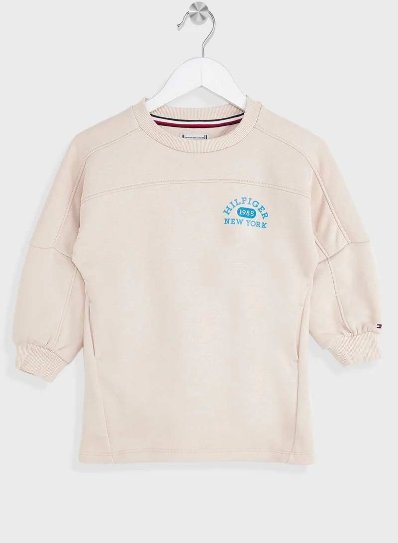 TOMMY HILFIGER Youth Varsity Sweat Dress