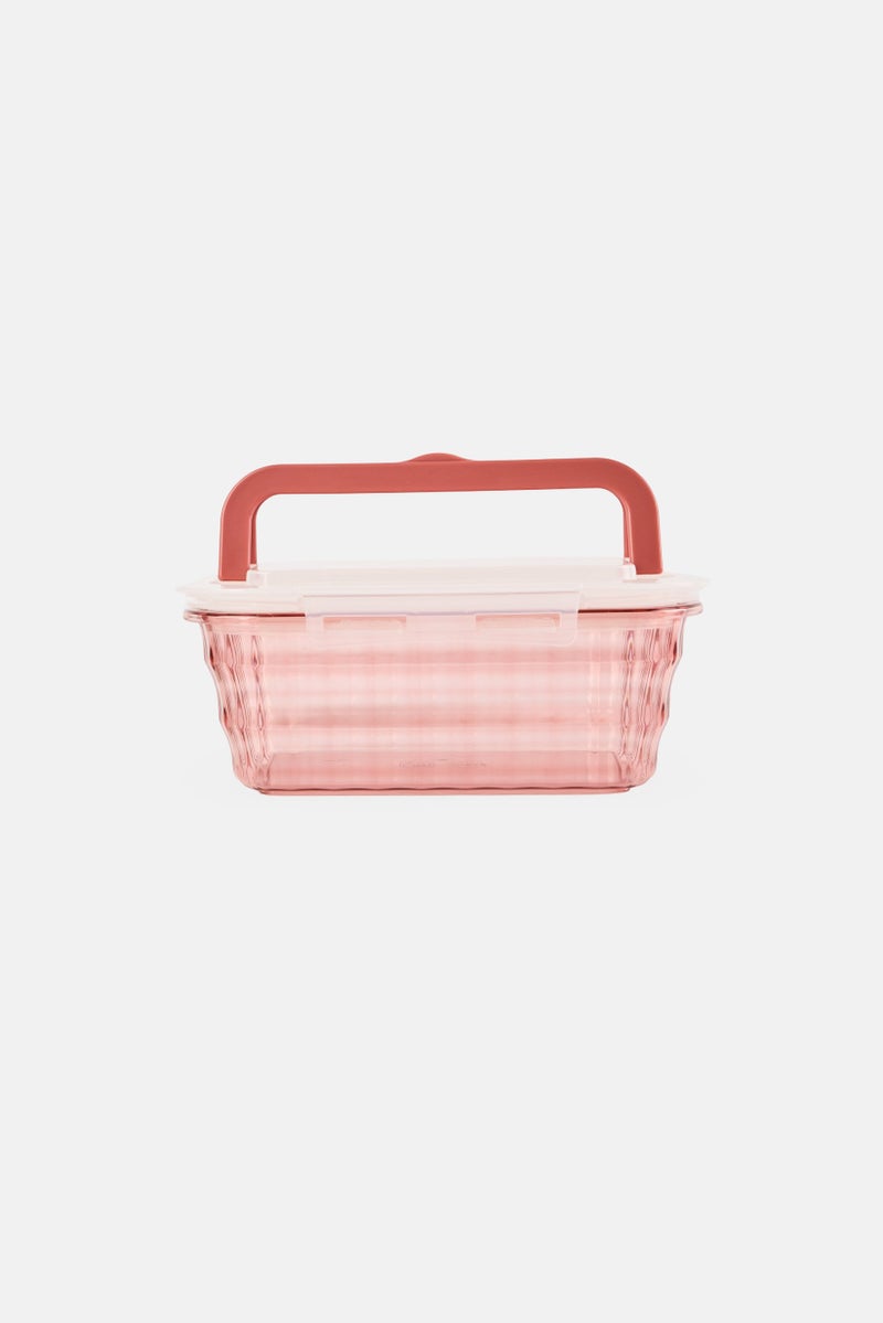Alta Set Of 3 Jewel Food Storage Containers, Pink - Image 3
