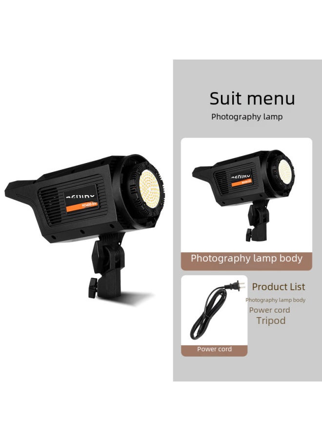 Generic - Live Light Led Photography Light Photo Short Video Fill Light Atmosphere Light Remote Control Bracket Three-color 100W Sun Light-Specifications:Fourth Generation Photography Light Single Light 100w - Image 1