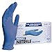 ForPro Professional Collection Disposable Nitrile Gloves Chemical Resistant PowderFree LatexFree NonSterile Food Safe 4 Mil Indigo Small 100Count - Image 1