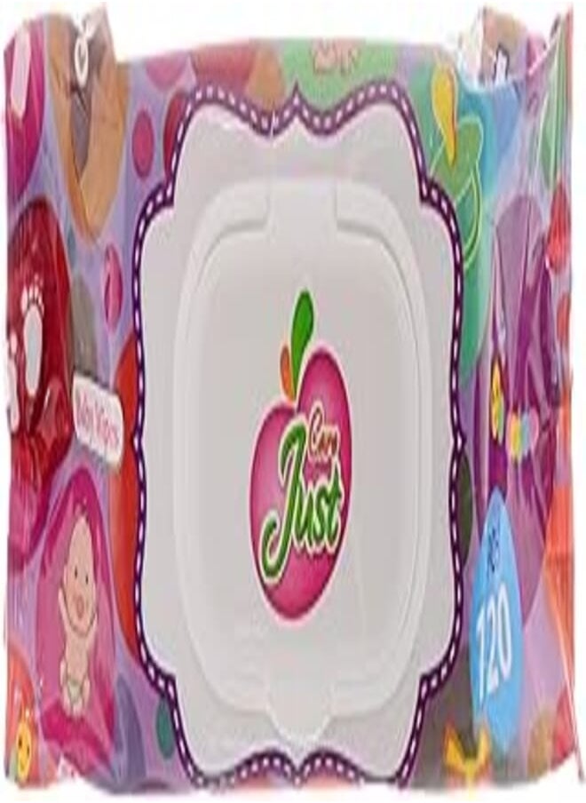 Just Just Care Baby Wipes 120 PCS 