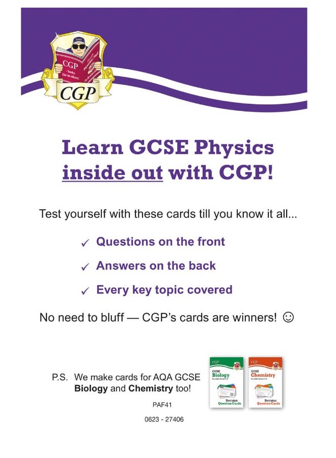 9-1 GCSE Physics AQA Revision Question Cards - Image 2