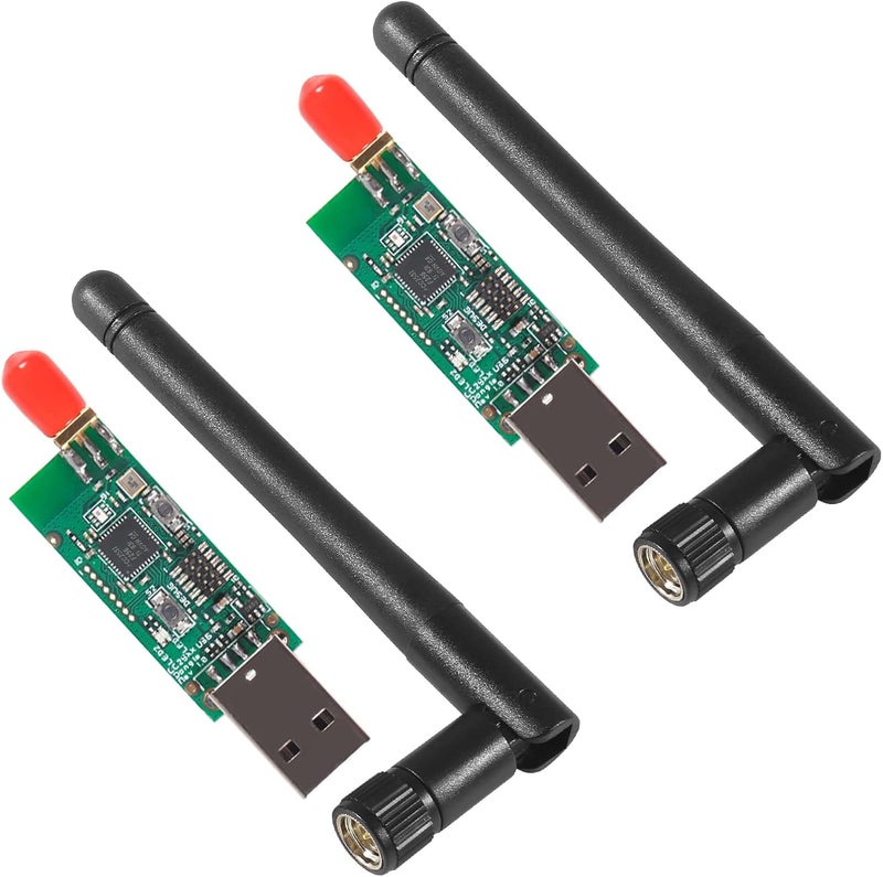 AITIAO 2Pcs Zigbee CC2531 Sniffer USB Dongle Bluetooth 4.0 Wireless Zigbee Analyzer Module with External Antenna - Image 1