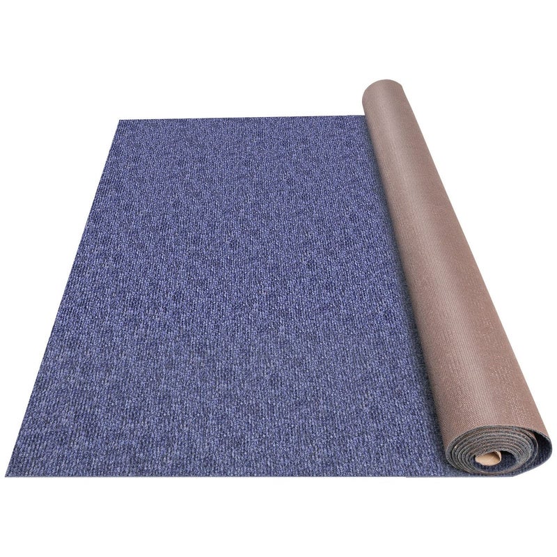 Happybuy Deep Blue Carpet 6 ft x 131 ft Marine Carpeting Marine Grade Carpet for Boats with Waterproof Back for Outdoor Patio Porch Deck Garage Outdoor Area Rug Runner NonSlide Porch Rug