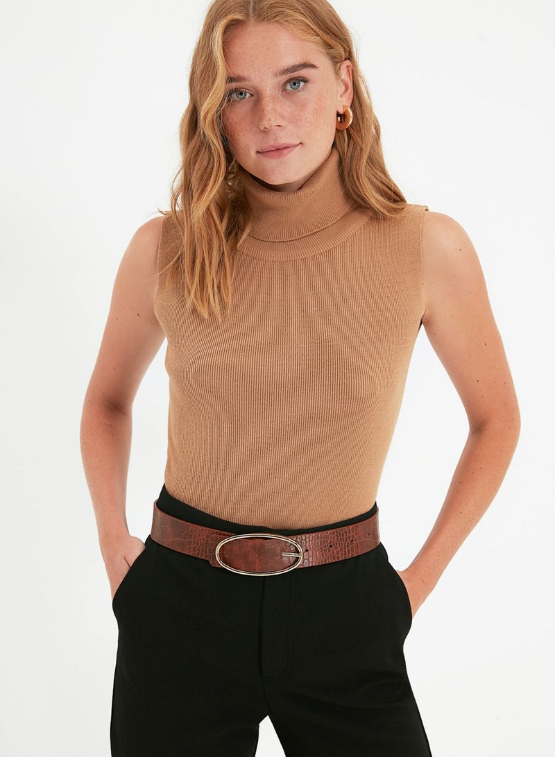 trendyol 2-Pack Crocodile Leather Look Belt - Image 2