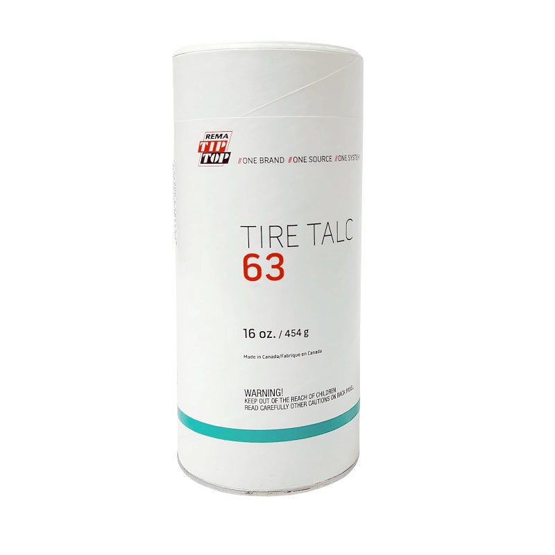 REMA TIP TOP No. 63 Tire Talc 16 oz Shaker Can for Inner Tube Installation - Image 4