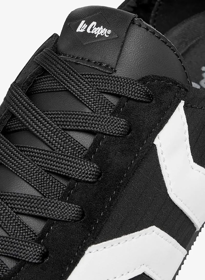 Lee Cooper BLACK Women Lace-Up Ankle Sneakers for Women | Best Price UAE