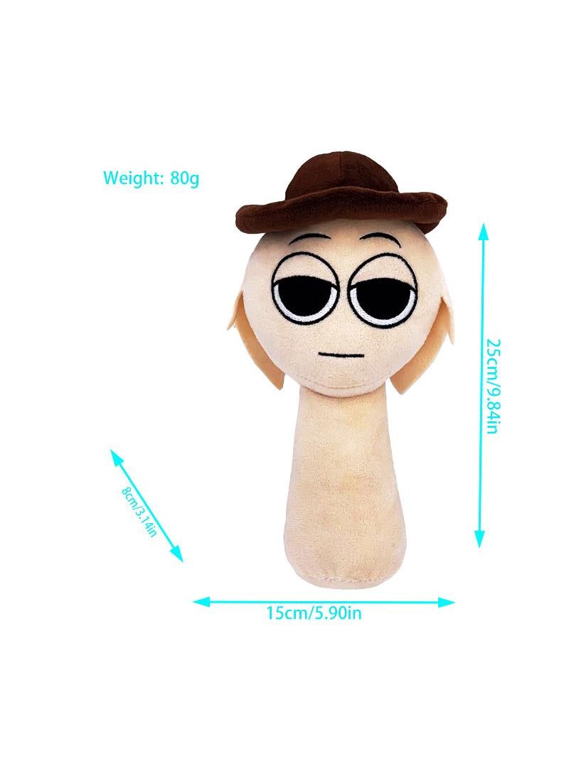 Y&D Sprunki Plush Toys, Sprunky Wenda & Gray Plushies Pillow Stuffed Animal Figure Dolls for Game Fans Gifts for Kids - Image 2