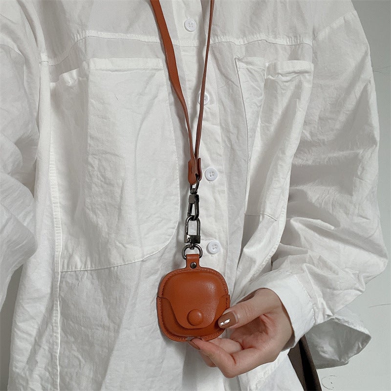 Suitable For Walkers Huain Zero Air Bluetooth Headset Leather Protective Cover Edifier Zeroair Earphone Case - Image 3