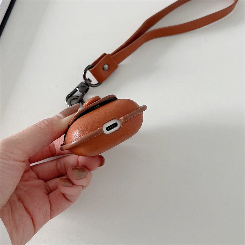 Suitable For Walkers Huain Zero Air Bluetooth Headset Leather Protective Cover Edifier Zeroair Earphone Case - Image 5