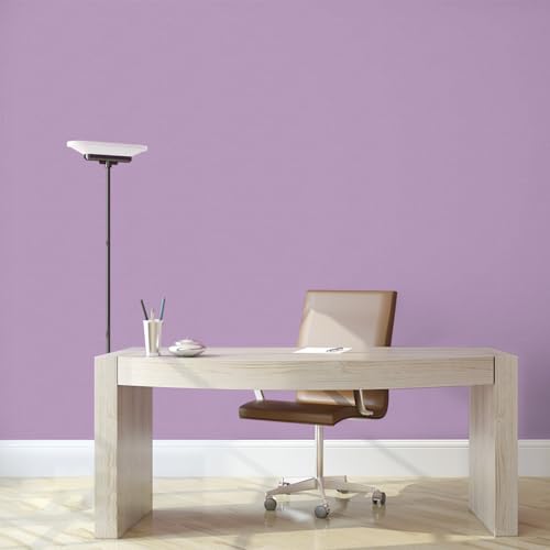 Abyssaly Purple Wallpaper Solid Color Peel and Stick Wallpaper Purple Contact Paper Self-Adhesive Removable Wall Paper for Wall Furniture Cabinet Covering Vinyl Rolls 15.7 in ×196 in - Image 4
