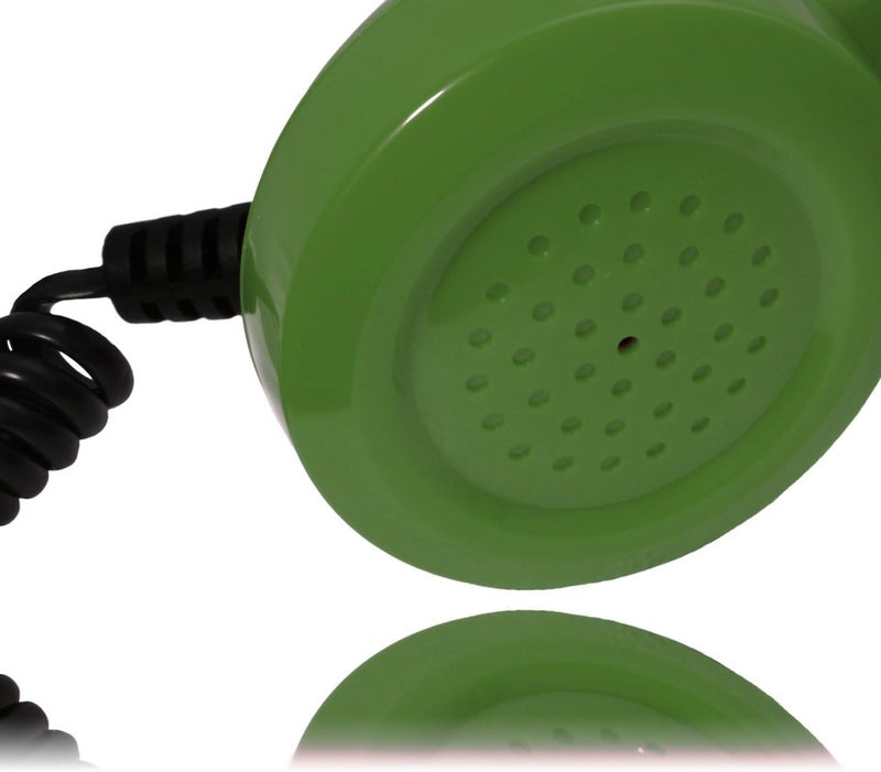 Opis Technology Opis 60s Micro: Retro Telephone Handset for Mobile Phone with USB-C Adapter as Retro Headset for Android Smartphones and iPhone 15 and Later in Green - Image 3