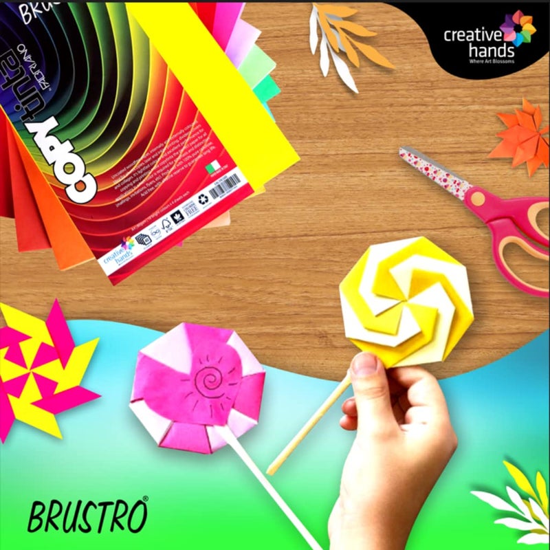 FABRIANO Copytinta Coloured Craft Paper A4 Size 80 GSM(60 sheets) Assorted Bright.Ideal for photocopies,laser,inkjet prints,fax,dividers,covers,collages,craft for office and schools. - Image 3