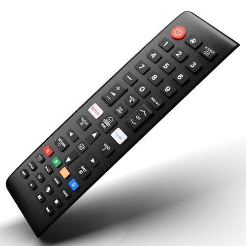 ZdalaMit Original Remote Control Compatible with Samsung tv Remote Control Universal Suitable for LCD LED OLED QLED UHD HD Plasma 3D Smart Hub Television with Hotkeys - Image 1