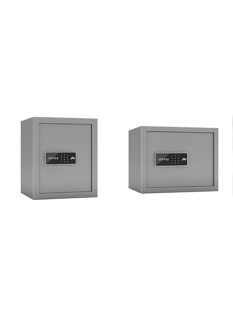 Godrej Security Solutions Godrej Security Solutions Forte Pro 40 Litres Digital Electronic Safe Locker for Home Office with  - Image 1
