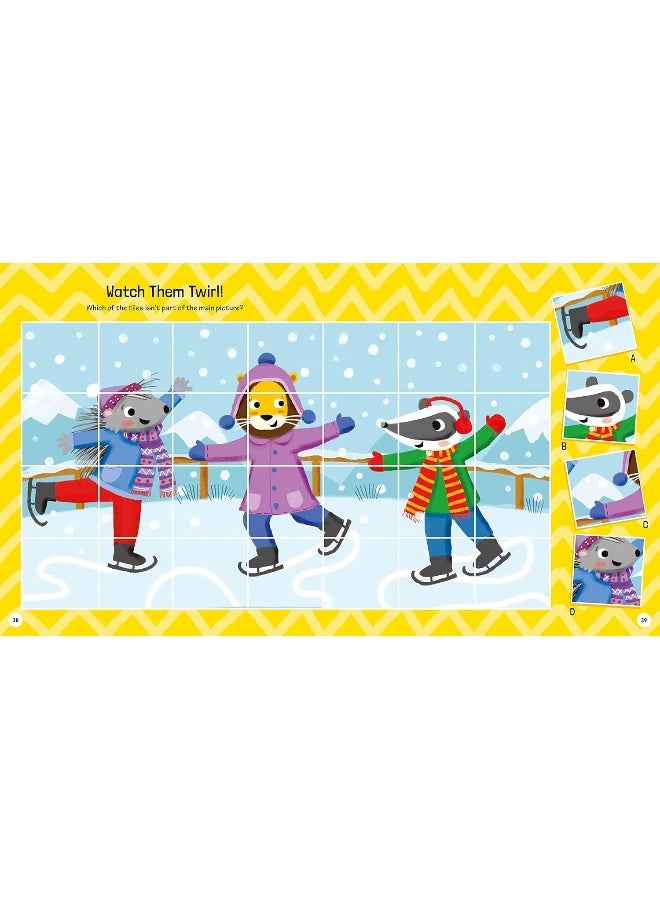 Arcturus Smart Kids: My First Puzzle Book: Mazes, Spot the Difference and More!