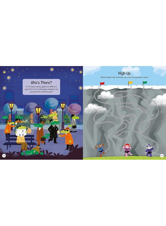 Arcturus Smart Kids: My First Puzzle Book: Mazes, Spot the Difference and More!