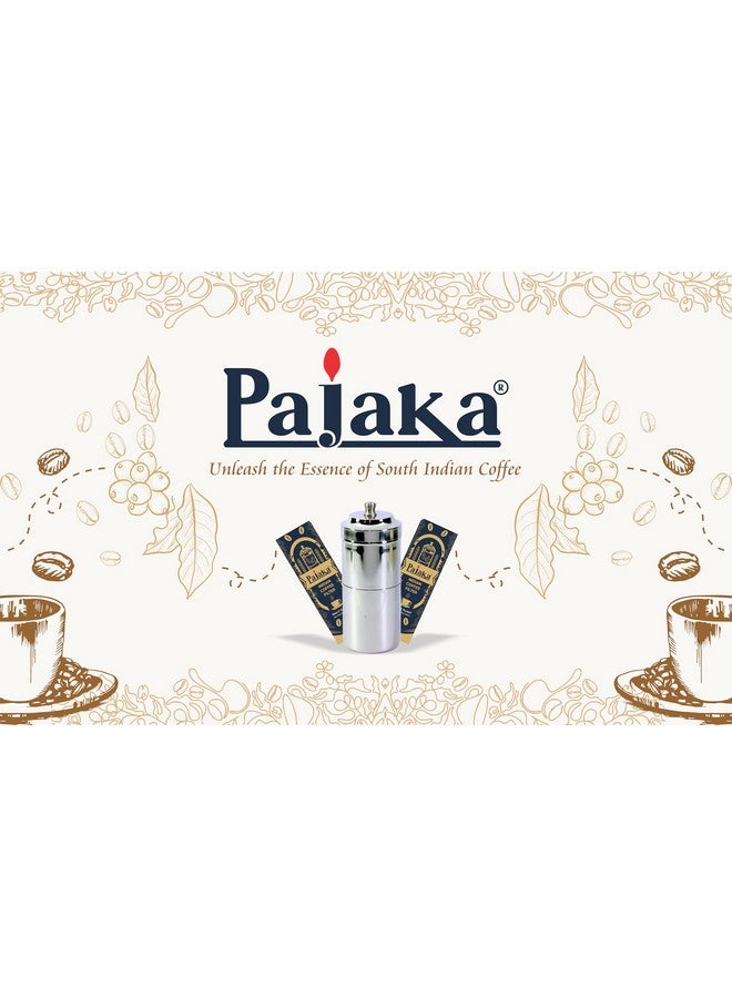 PAJAKA PAJAKA Madras Kaapi Kappi Maker - Stainless Steel Drip Coffee Brewer for South Indian Filter Coffee, 200 ML Capacity, Medium Size, 2-4 Cup Mug Decoction Dripper for Home & Kitchen  - Image 3