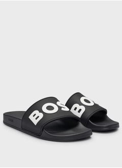 BOSS Hugo Boss Black Slides For Men EUR 41  - Image 2