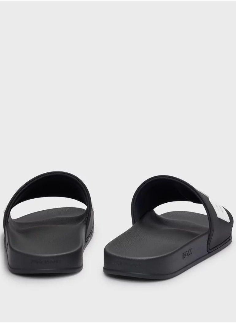 BOSS Hugo Boss Black Slides For Men EUR 41- Standard Size  - Image 4