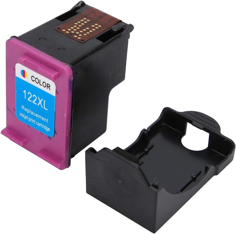 Ink Cartridge, Fillable Printer Accessories for HP Deskjet1000 1050 2000 2050 2510 Remanufactured Ink Cart Ink Cartridge Fillable Printer Accessories (Colorful) - Image 1