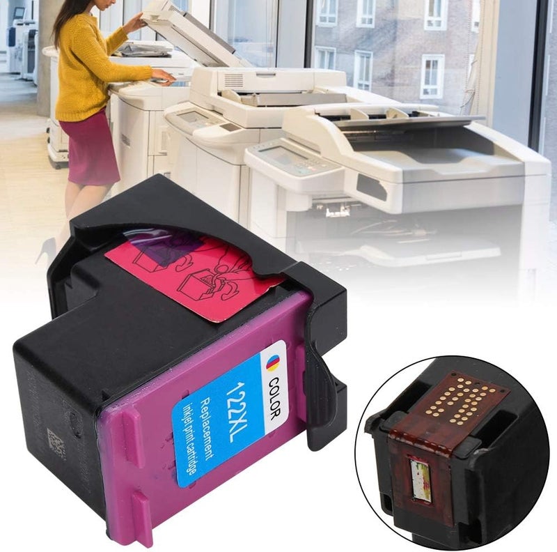 Ink Cartridge, Fillable Printer Accessories for HP Deskjet1000 1050 2000 2050 2510 Remanufactured Ink Cart Ink Cartridge Fillable Printer Accessories (Colorful) - Image 5