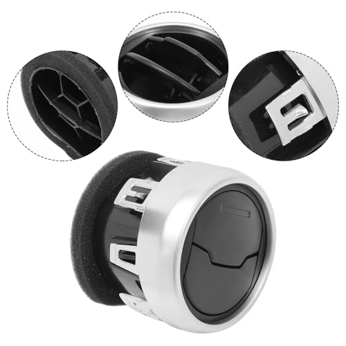 Taesayl Dashboard AC Vent for Mustang 2015-2022, Replace FR3Z-19893-AE FR3Z-19893-AC, Black Air Heater Vent Duct - Image 5
