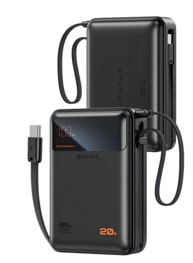 Bavin PC1188S 20000mAh Power Bank with 65W Fast Charging, Powerful and Suitable for Charging Laptops, Smartphones and Tablets - Image 2