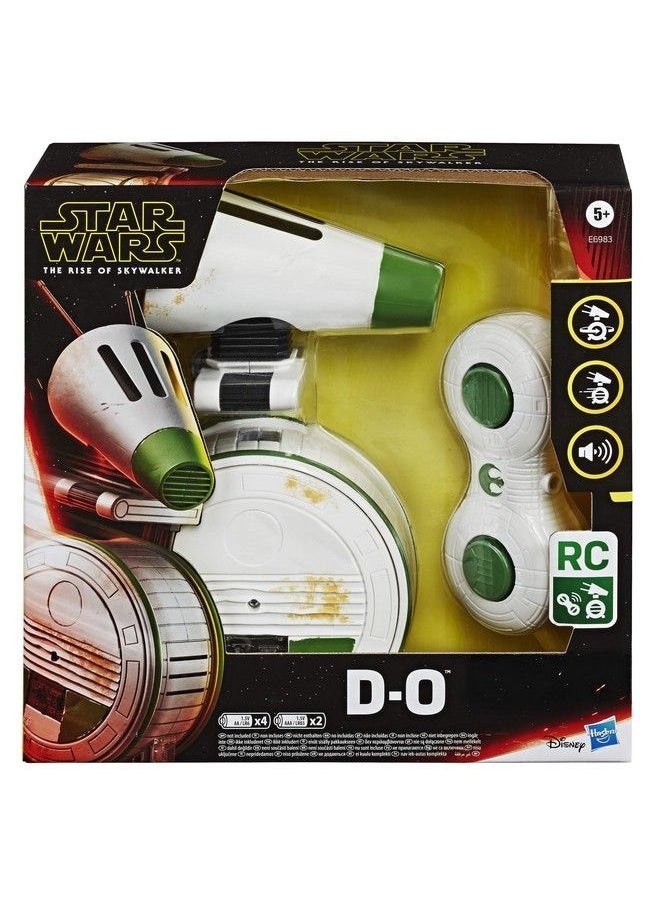 STAR WARS - Remote Control D O Rolling Toy The Rise Of Skywalker Electronic Droid Toy With Sounds Kids Ages 5 And Up - Image 1
